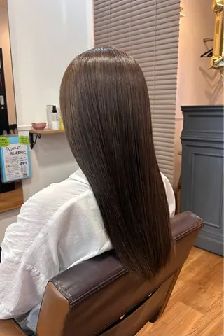 ロング カラー 原田 歩実のヘアスタイル