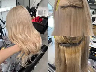 ロング ハイトーン🫧艶髪 MAIKAのヘアスタイル