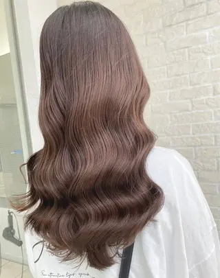 ロング カラー 🤍店長 髪質改善 カラー縮毛特化🤍のヘアスタイル