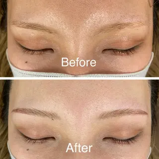 アイブロウ ⭐️吉田萌⭐️ 髪質改善カラー⭐️のヘアスタイル