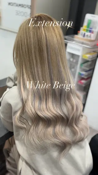 ロング 横浜/エクステ特化× 艶カラー/あいかのヘアスタイル