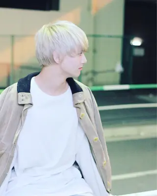 ショート カラー メンズ 及川 光のヘアスタイル