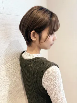 ショート 三鷹で1番ショート ボブをカットする新谷のヘアスタイル