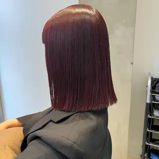ミディアム カラー ヘアアレンジ stylist ◎RUKI.のヘアスタイル