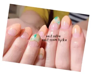 ネイル ﾈｲﾙﾙｰﾑﾘｯｶ 𝐦𝐚𝐲𝐮のネイルデザイン