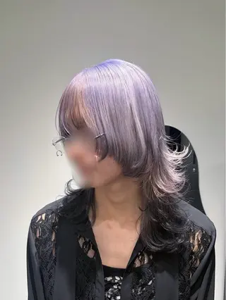 ミディアム カラー メンズ limitみづき🌙 カラーのヘアスタイル