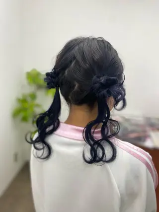 ヘアアレンジ ENV船橋 櫻井ちののヘアスタイル