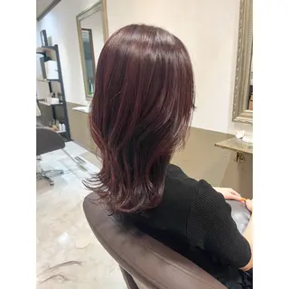 ミディアム カラー 坂井田 浩樹のヘアスタイル