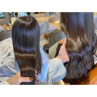 カラー 🐻結んで可愛い hair EMI🐻のヘアスタイル