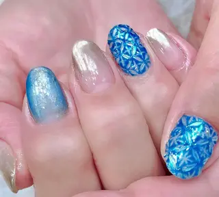 ネイル Spiky とうげ ふうかのネイルデザイン