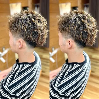 パーマ メンズ 大澤 未夢のヘアスタイル