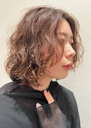 ショート パーマ 🫧透明感カラー/ 青山瑞季🫧のヘアスタイル