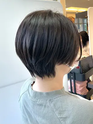 ショート 新籾 尚哉のヘアスタイル