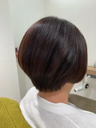ショート カラー なりたいが叶う ながしまじゅんきのヘアスタイル