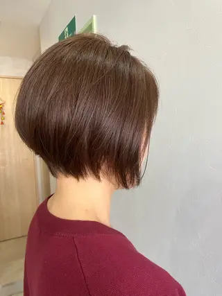 ショート 須賀 知穂のヘアスタイル