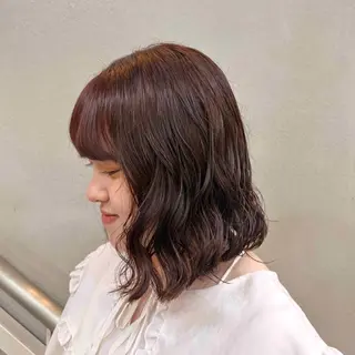 カラー コトノ /透明感カラー🧡のヘアスタイル