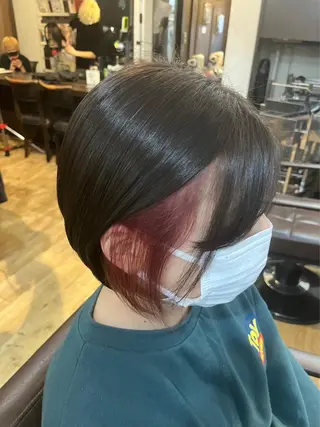 カラー 加藤 聖也のヘアスタイル