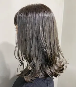 ミディアム カラー Hatanaka Airiのヘアスタイル