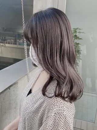 ミディアム カラー ❤️sai❤️ official❤️のヘアスタイル