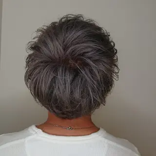 メンズ カラー ヘアアレンジ ブリーチ/ヘアケア/ 艶髪/イギチハルのヘアスタイル
