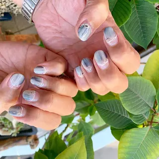 ショート ネイル 鎌田 麻梨奈のネイルデザイン