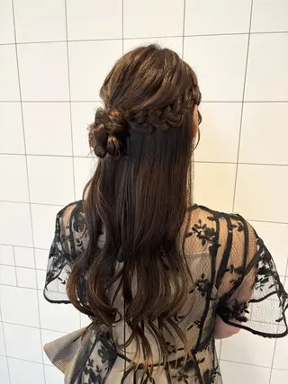 ロング ヘアアレンジ Ayano‪‪🎀似 合わせ×透明感🎀のヘアスタイル