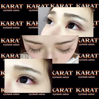 マツエク・マツパ ★KAEDE★伊勢崎 【KARAT】のマツエク・マツパデザイン