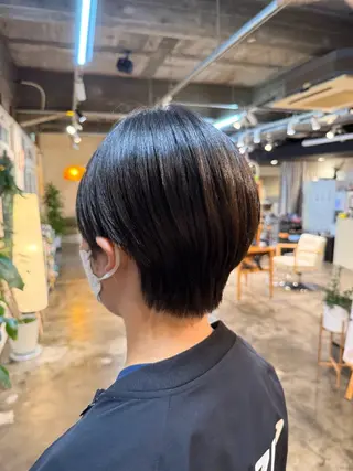 ショート 後藤 実咲のヘアスタイル