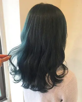 ロング カラー RU RIのヘアスタイル