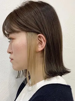 ショート カラー ブリーチダブルカラー 【koide】のヘアスタイル