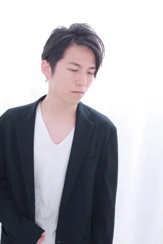 メンズ メンズパーマレイヤー 西山賢志のヘアスタイル