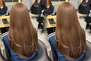 ロング カラー 韓国レイヤー× 艶髪 池袋/ハナ🌷のヘアスタイル