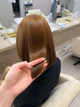 ミディアム りん/ハイトーン💖 🌈髪質改善✨️浜松のヘアスタイル