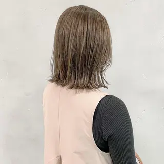 ミディアム カラー 阿田 悠士朗のヘアスタイル
