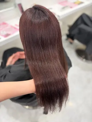 ロング カラー 韓国トレンドヘア🤍 Chima🤍のヘアスタイル