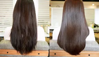 ロング カラー パーマ 💎髪質改善専門 jewel boxのヘアスタイル