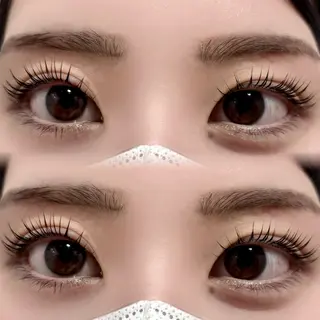マツエク・マツパ 𝐘𝐮𝐫𝐚 ⁎⁺˳✧༚のマツエク・マツパデザイン