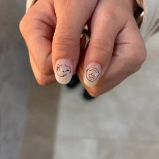 ネイル 栗田 ゆう子のネイルデザイン