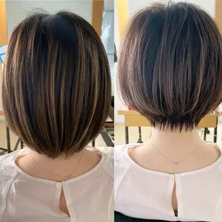 ショート ショート&ボブ井上 菜樹のヘアスタイル