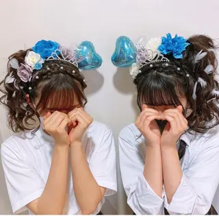 ヘアアレンジ 🦋Misaki🦋 メンズパーマ/着付けのヘアスタイル