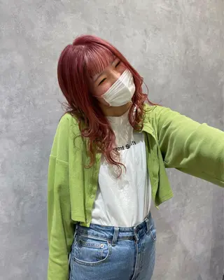 ロング カラー ヘアスタイルは 『キーちゃん』に！のヘアスタイル