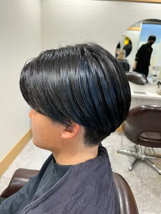ショート カラー 🫧ハイトーン/ ブリーチ🫧白石航汰のヘアスタイル