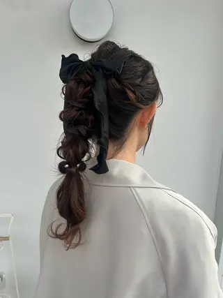 ヘアアレンジ 園田 朱理のヘアスタイル