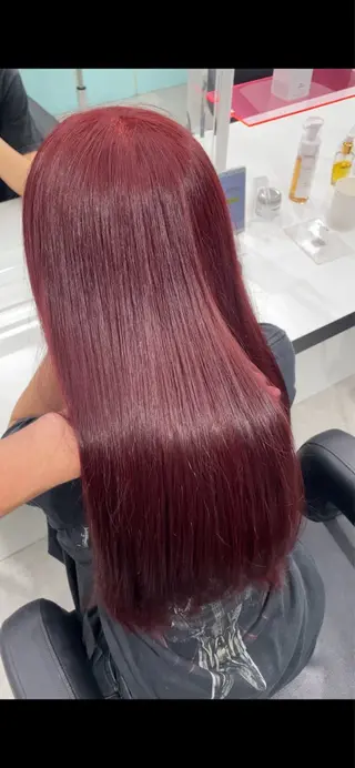 ロング カラー 履歴修正屋さん／ ブロンド／ホワイトのヘアスタイル