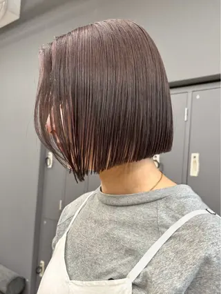 カラー 真下 瑞歩のヘアスタイル
