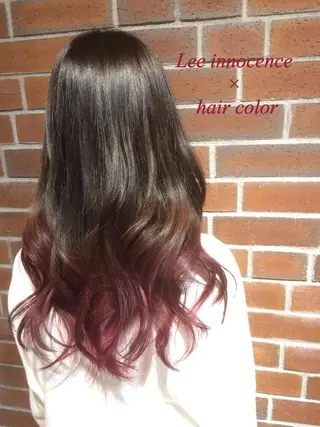 ミディアム セミロング ロング カラー カラー/髪質改善スペ シャリスト宮本 伸一のヘアスタイル