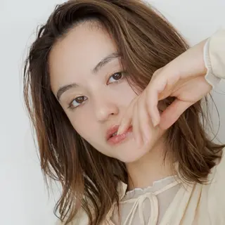 ミディアム カット特化 /BLUET/新宿のヘアスタイル