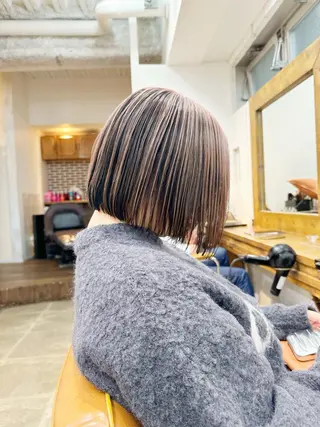 ショート カラー 👑銀座ショート/ 絶壁補正/金子涼👑のヘアスタイル