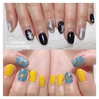 ショート ネイル 👑enen style👑のネイルデザイン