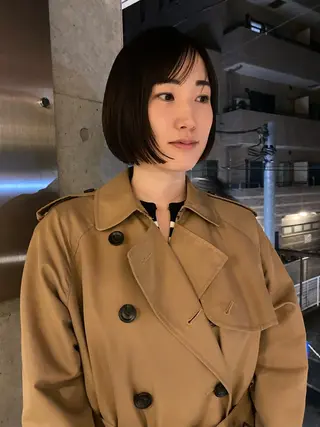 ショート YUUKI/ウルフ .ボブパーマのヘアスタイル